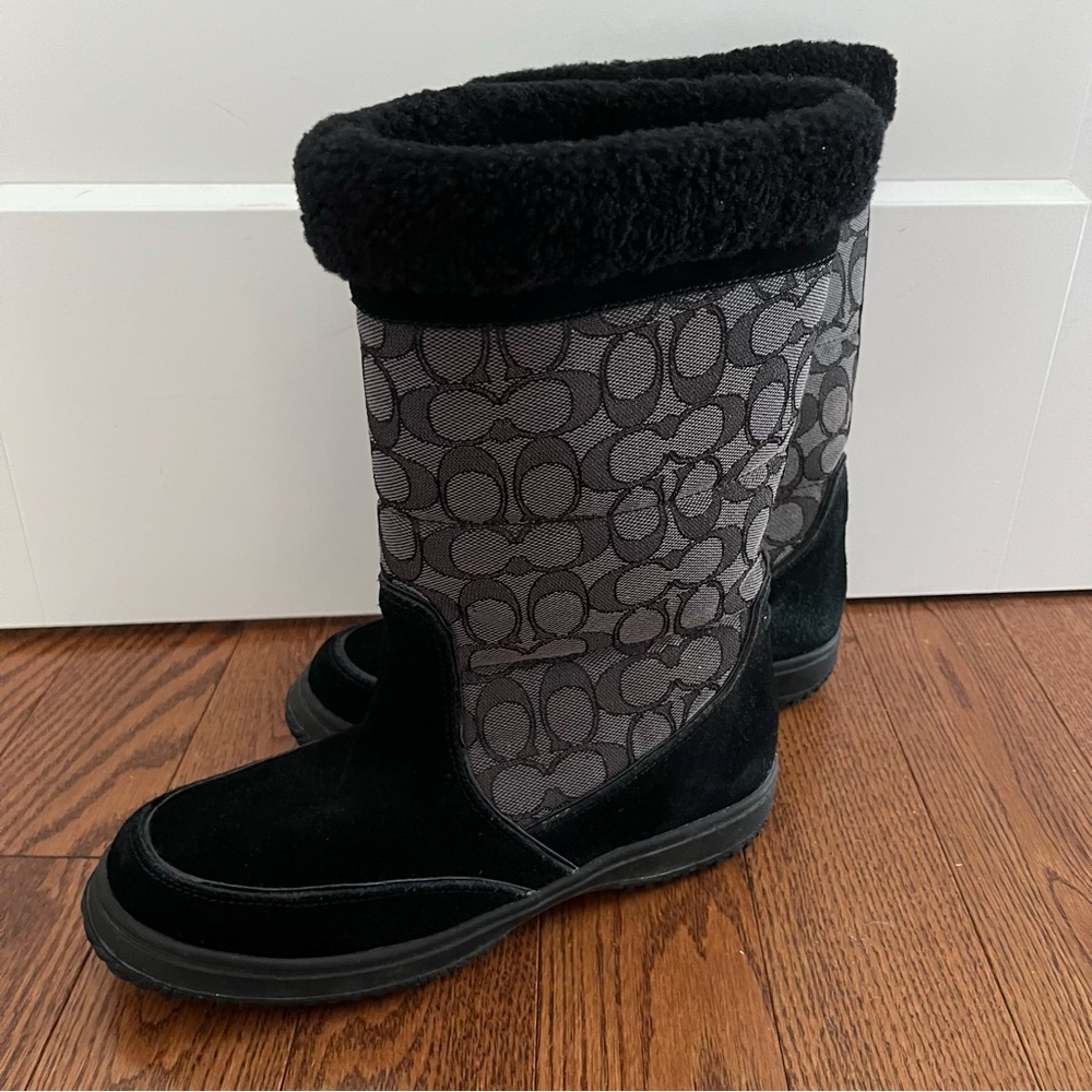 COACH Sherman winter boots quiet luxury - Picture 2 of 13